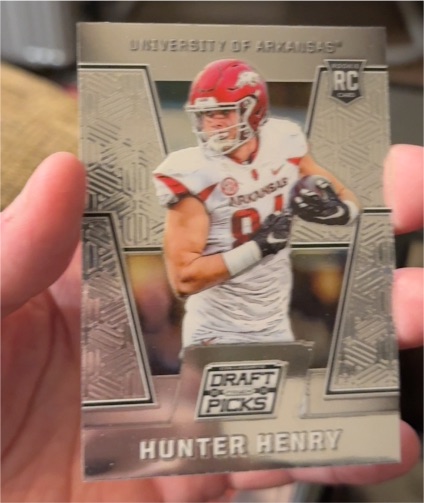 2016 Panini Prizm Collegiate Draft Picks #113 Hunter Henry — front