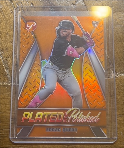 2025 Topps Pristine #PP-7 Edgar Quero — front
