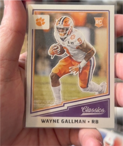 2017 Panini Classics #290 Wayne Gallman — front