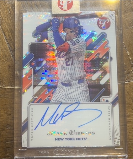 2025 Topps Pristine #PA-MV Mark Vientos — front