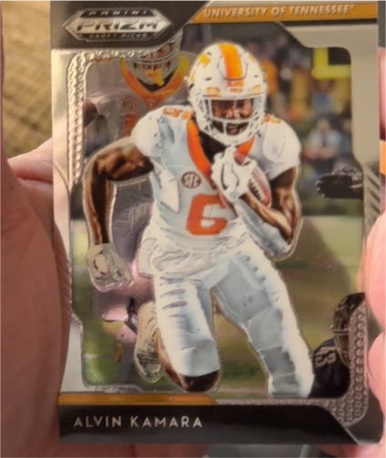2019 Panini Prizm Draft Picks #6 Alvin Kamara — front