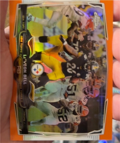 2014 Topps Chrome #50 Le'Veon Bell — front