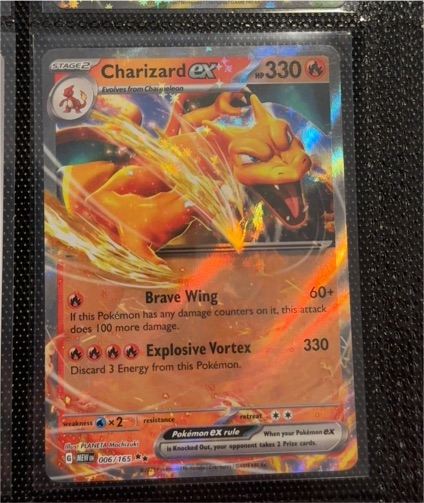 2023 Pokémon Scarlet & Violet #006 Charizard ex — front