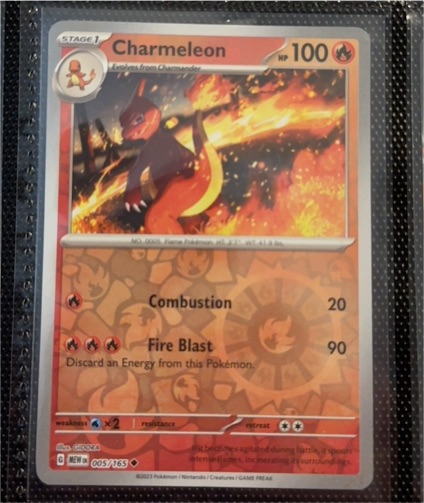 2023 Pokémon Scarlet & Violet 151 #005 Charmeleon — front
