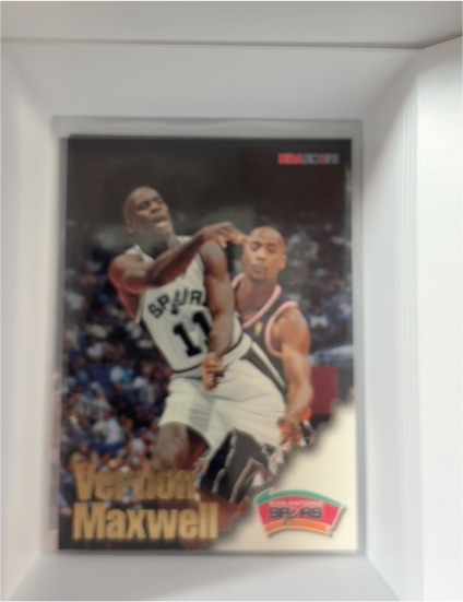 1996-97 NBA Hoops #238 Vernon Maxwell — front