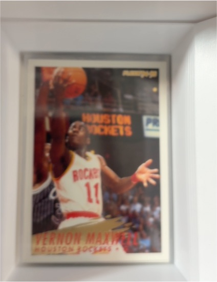 1993-94 Fleer #78 Vernon Maxwell Houston Rockets — front