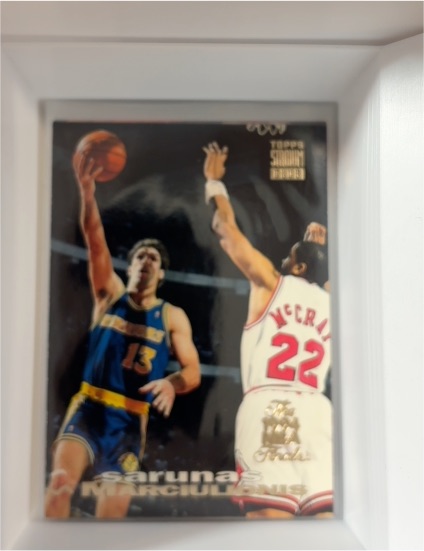 1993-94 Topps Stadium Club #72 Sarunas Marciulionis — front