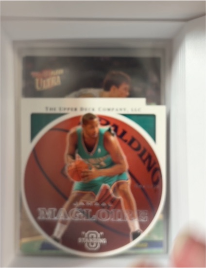 2003-04 Upper Deck Standing O Die-Cut/Embossed #53 Jamaal Magloire — front