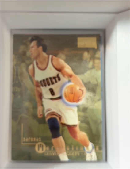 1996-97 SkyBox Premium #149 Sarunas Marciulionis — front