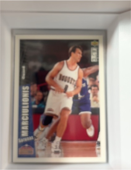 1996-97 Upper Deck Collector's Choice #235 Sarunas Marciulionis — front
