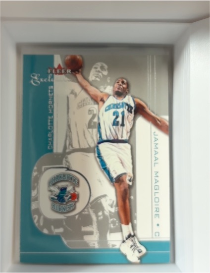 2001-02 Fleer Exclusive #87 Jamaal Magloire — front