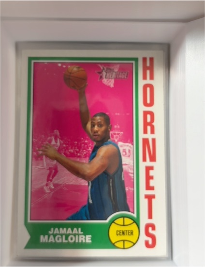 2001-02 Topps Heritage #258 Jamaal Magloire — front
