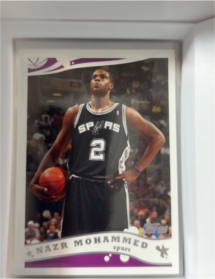 2005-06 Topps #148 Nazr Mohammed — front