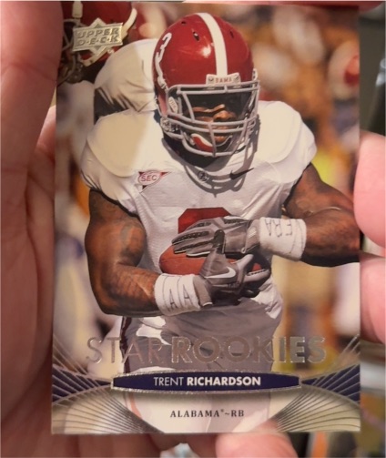2012 Upper Deck #144 Trent Richardson — front