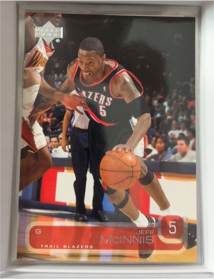 2002 Upper Deck #5 Jeff McInnis — front