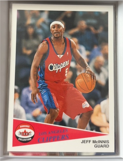 2001-02 Fleer Shoebox Collection #75 Jeff McInnis — front