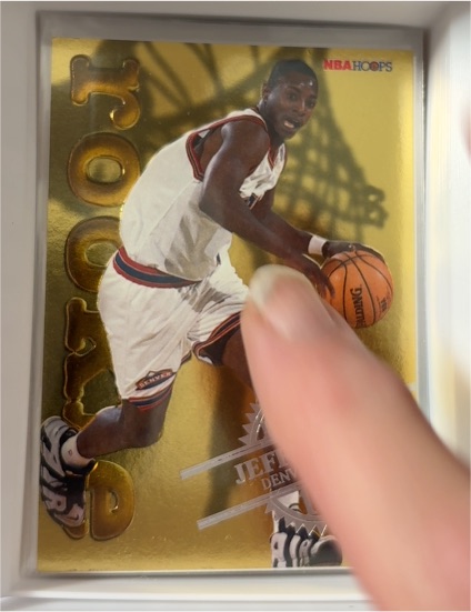 1996-97 NBA Hoops #19 Jeff McInnis — front