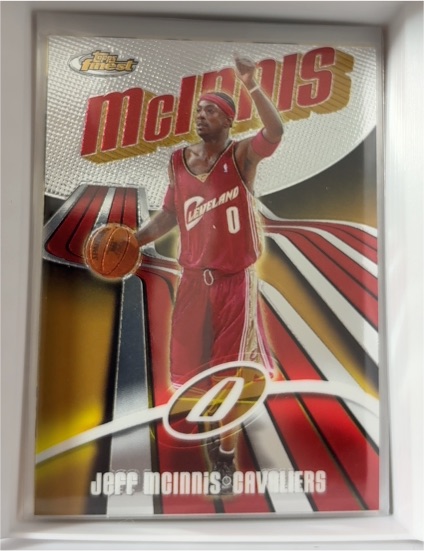 2003-04 Topps Finest #98 Jeff McInnis — front