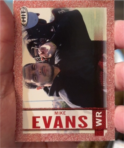 2014 Sage Hit #113 Mike Evans — front