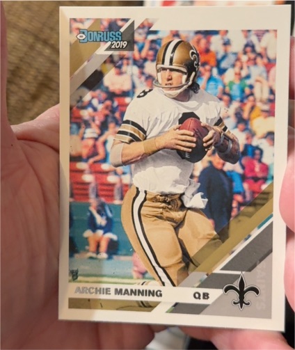 2019 Donruss #177 Archie Manning — front