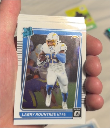 2021 Donruss Optic #256 Larry Rountree III — front