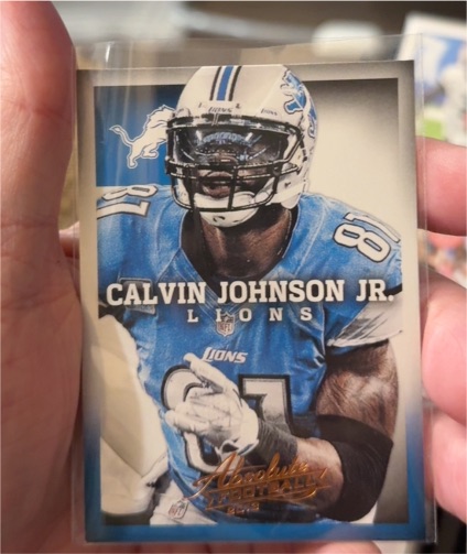 2013 Panini Absolute #35 Calvin Johnson Jr. — front