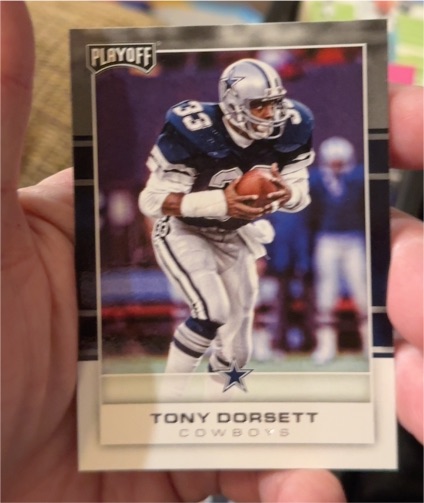 2017 Panini Playoff #124 Tony Dorsett — front