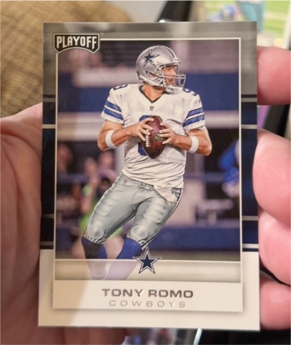 2017 Panini Playoff #123 Tony Romo — front