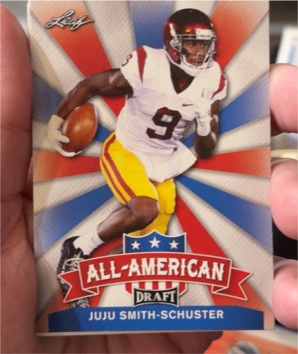 2017 Leaf Draft All-American #AA-14 Juju Smith-Schuster — front