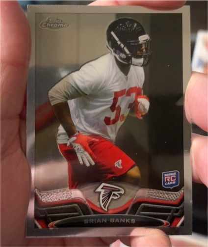 2013 Topps Chrome #27 Brian Banks — front