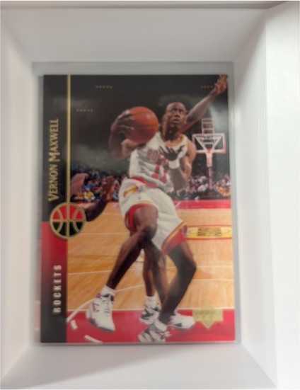 1994-95 Upper Deck #27 Vernon Maxwell Houston Rockets — front