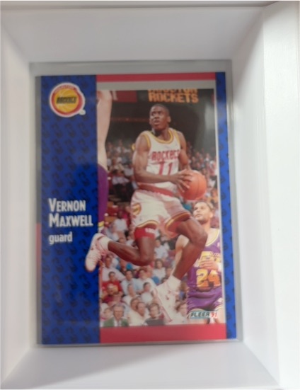 1991-92 Fleer #76 Vernon Maxwell — front