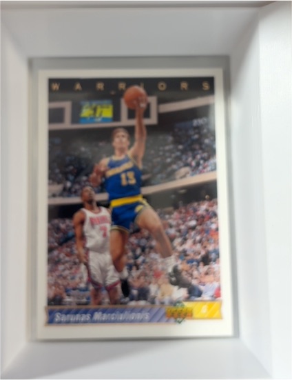 1992-93 Upper Deck #249 Sarunas Marciulionis — front