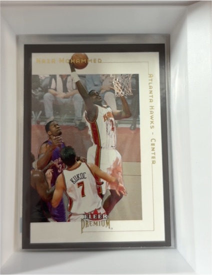 2001-02 Fleer Premium #35 Nazr Mohammed — front