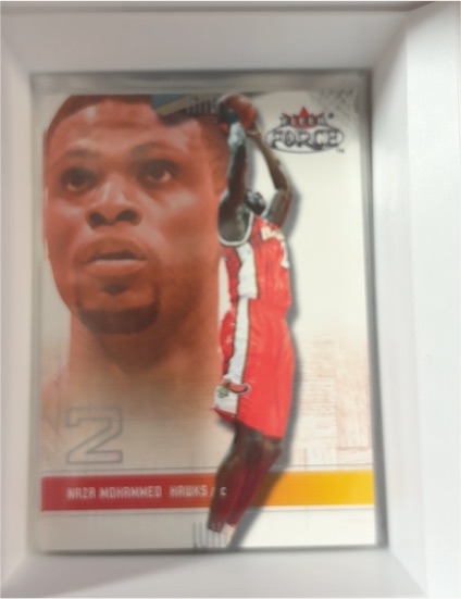 2001-02 Fleer Force #159 Nazr Mohammed — front