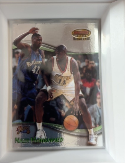 1998-99 Bowman's Best #125 Nazr Mohammed — front