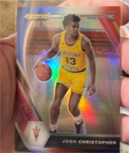 2021 Panini Prizm Draft Picks #22 Josh Christopher — front