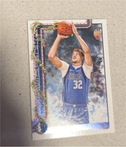 2025-26 Topps Holiday #H161 Cooper Flagg — front