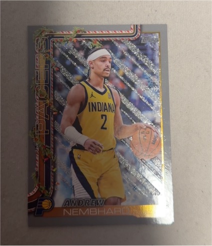 2025-26 Topps Holiday #H42 Andrew Nembhard — front
