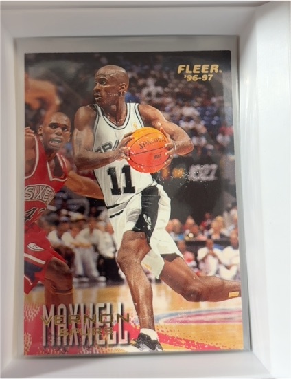 1996-97 Fleer #248 Vernon Maxwell — front