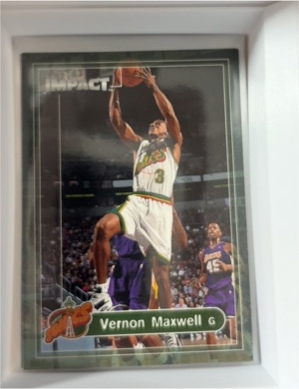 1999-00 Skybox Impact #58 Vernon Maxwell — front