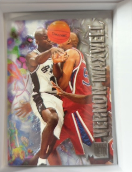 1996-97 Fleer Metal #211 Vernon Maxwell — front