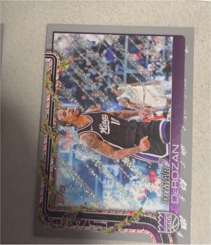 2025-26 Topps Holiday #H129 DeMar DeRozan — front