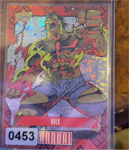 2023-24 Upper Deck Marvel Annual #33 Hulk — front