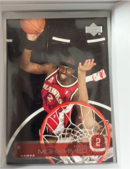 2003-04 Upper Deck #2 Nazr Mohammed — front