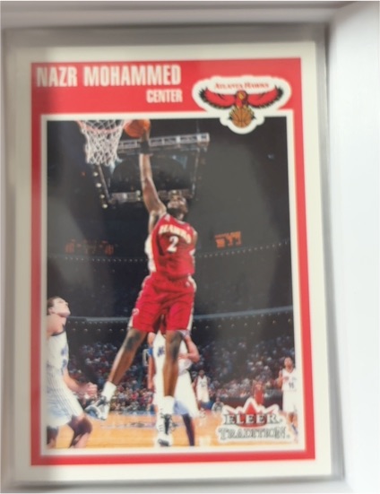 2002-03 Fleer Tradition #4 Nazr Mohammed — front