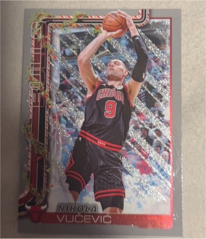 2025-26 Topps Holiday #H29 Nikola Vucevic — front