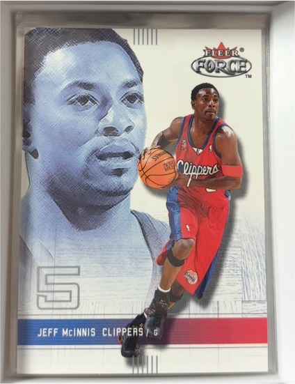 2001-02 Fleer Force #163 Jeff McInnis — front