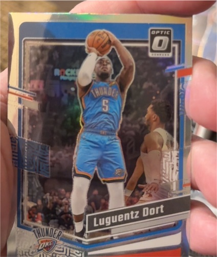2023-24 Panini Donruss Optic #6 Luguentz Dort — front