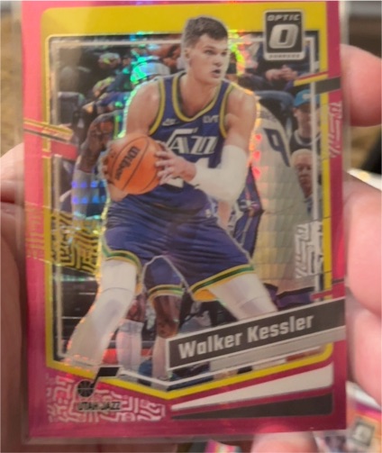 2023-24 Panini Donruss Optic #25 Walker Kessler — front